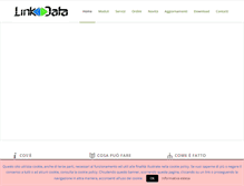 Tablet Screenshot of linkdata.it